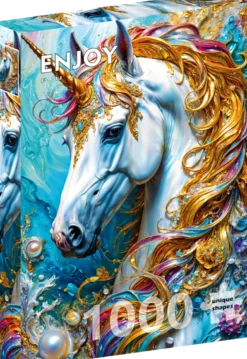 Golden Unicorn Puzzel (1000 stukjes)