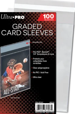 Graded Card Sleeves - Resealable