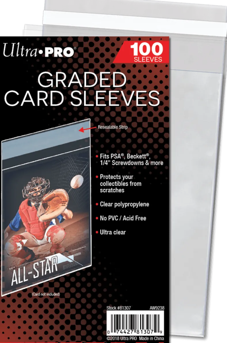Graded Card Sleeves - Resealable