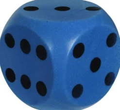 Grote Dobbelsteen 15 cm (Blauw)