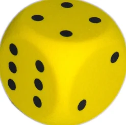 Grote Dobbelsteen met Stippen (5 cm)
