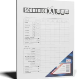 Grote Scoreblok XL (100 vellen)