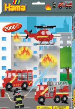 Hama - Brandweer Strijkkralen (2000 stuks)