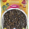 Hama - Strijkkralen Bruin (1000 stuks)