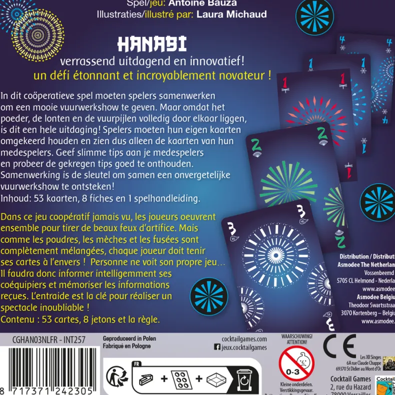 Hanabi - Kaartspel