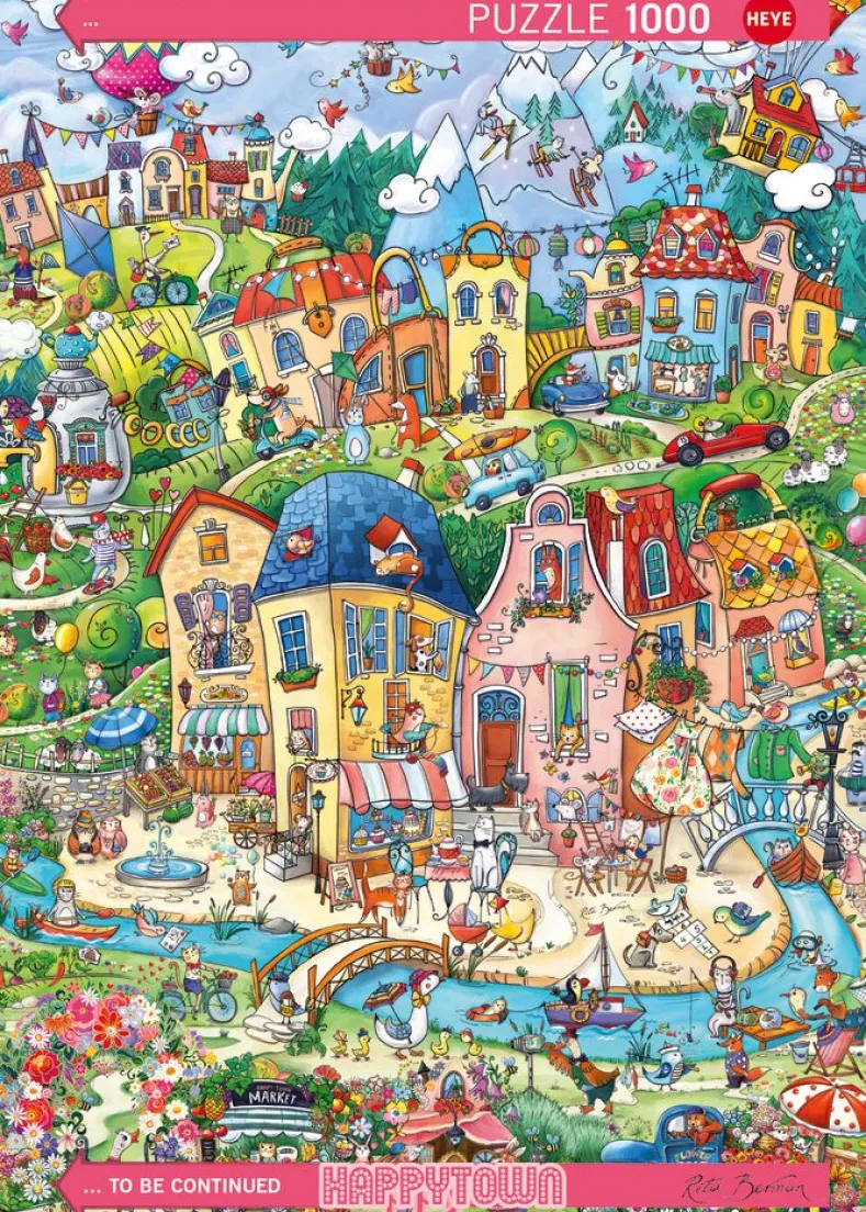 Happytown - Good Morning Puzzel (1000 stukjes)