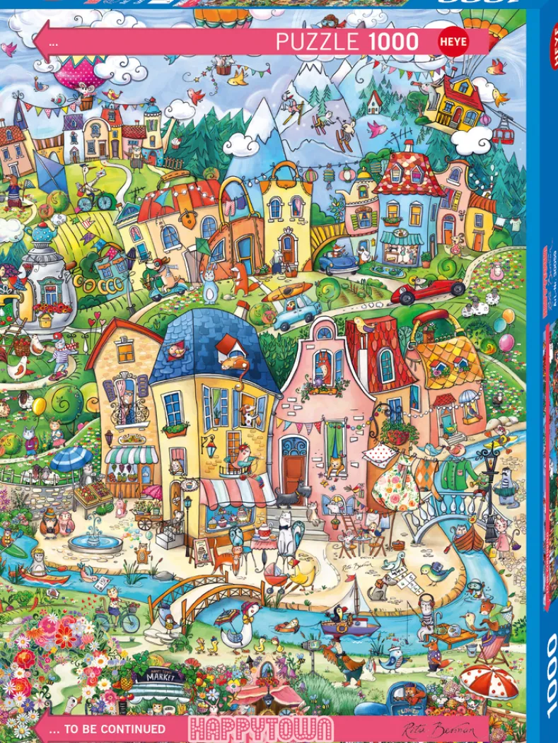 Happytown - Good Morning Puzzel (1000 stukjes)