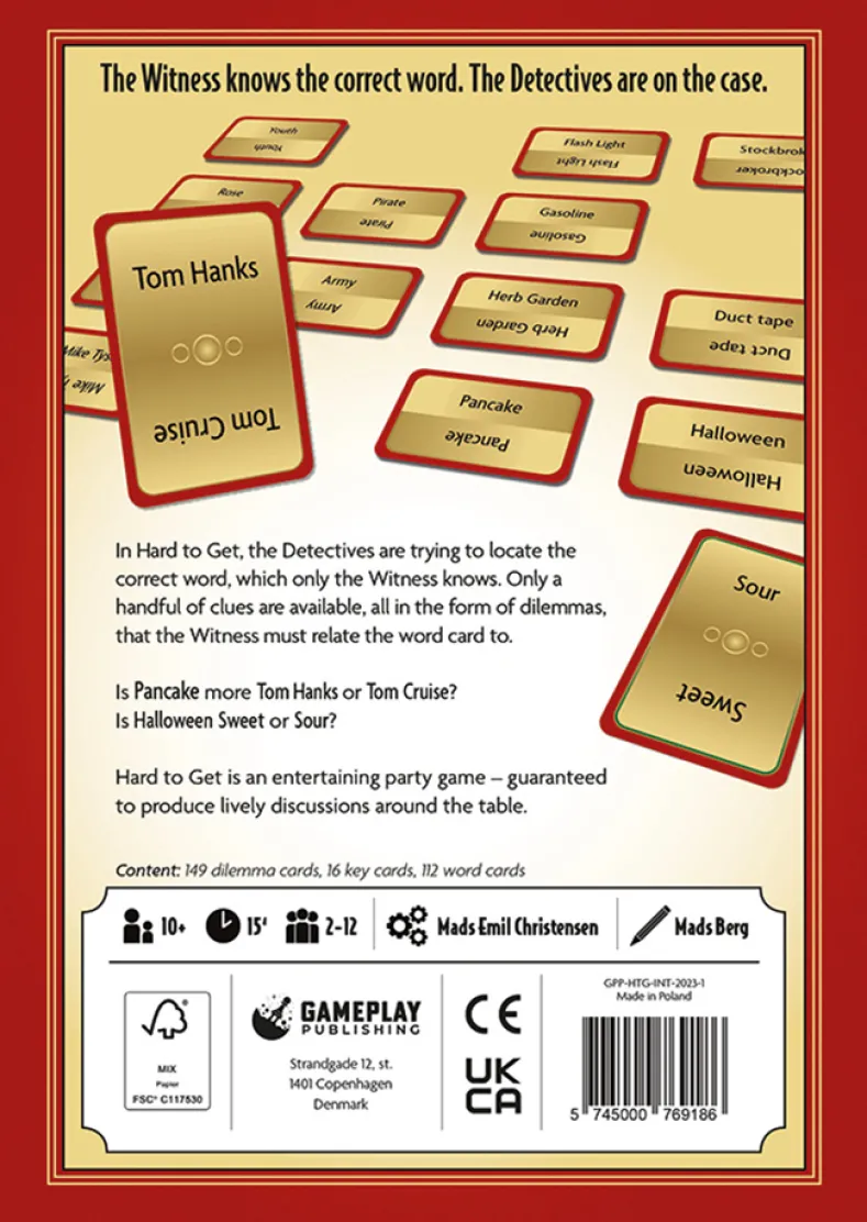 Hard to Get - Partyspel