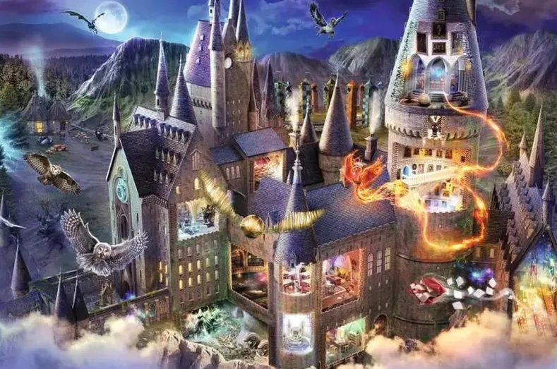 Harry Potter Hogwarts Castle Puzzel (3000 stukjes)