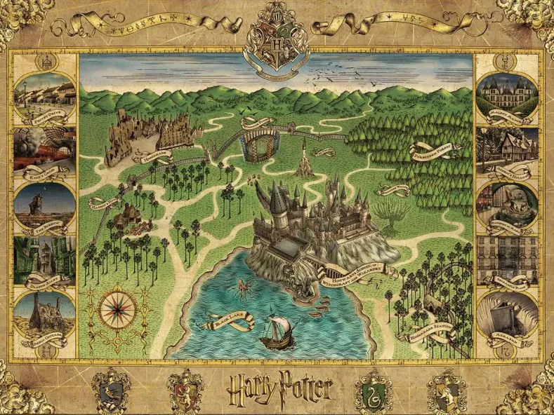 Harry Potter Puzzel (1500 stukjes)