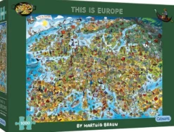 Hartwig Braun - This is Europe Puzzel (1000 stukjes)