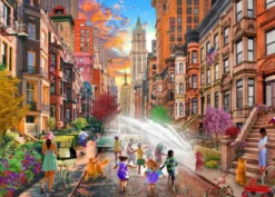 Heet Zomerweer in NYC Puzzel (500 stukjes)