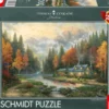 Herfstavond aan het meer Puzzel (1000 stukjes)