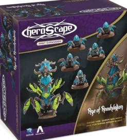 Heroscape: Age of Annihilation - Queen Maladrix & Festering Honor Guard
