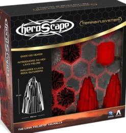 Heroscape - Lava Fields of Valhalla Terrain Expansion