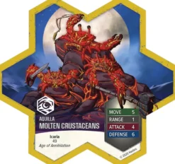 Heroscape - Molten Crustaceans & Tanuki Tricksters Army Expansion