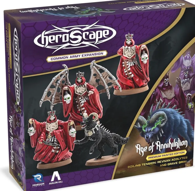 Heroscape - Revnan Acolytes & Grave Grim Army Expansion