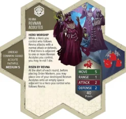Heroscape - Revnan Acolytes & Grave Grim Army Expansion