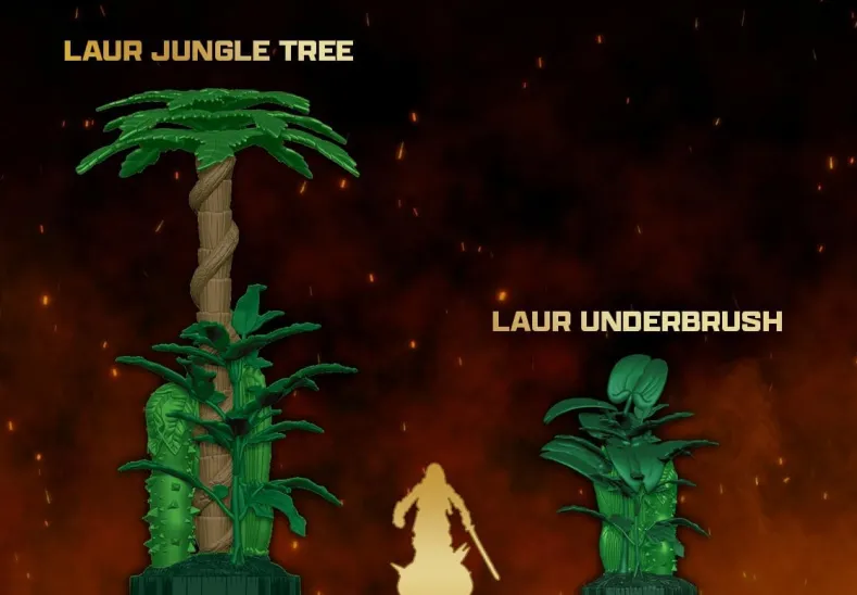Heroscape - The Grove at Laur's Edge