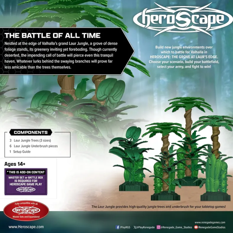 Heroscape - The Grove at Laur's Edge