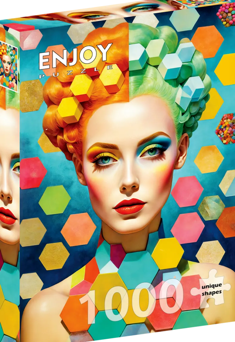Hexa Portrait Puzzel (1000 stukjes)