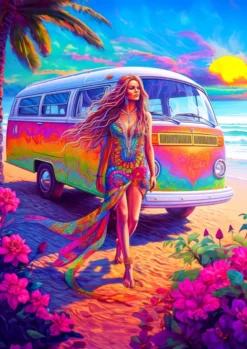 Hippie at Heart Puzzel (1000 stukjes)