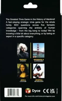 History Trivia Tuck Box