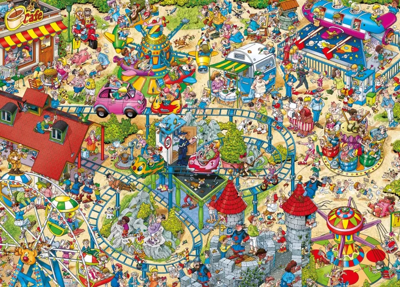 Holiday Resort 4 - The Amusement Park Puzzel (1000 stukjes)