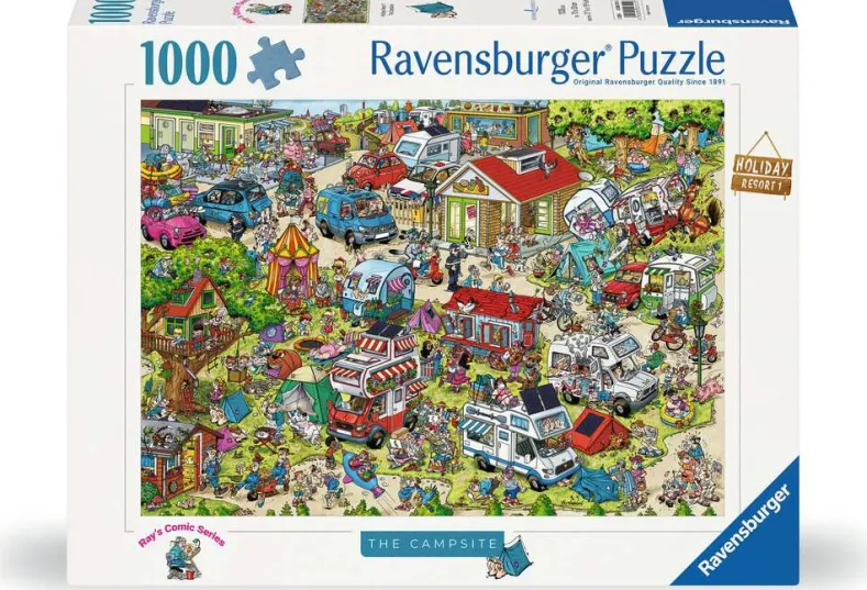 Holiday resort 1 - The Campsite Puzzel (1000 stukjes)