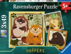 Hoppers - Mabel's Adventures Puzzel (3x49 stukjes)
