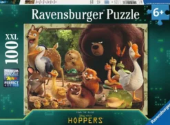 Hoppers - Secrets of the Animal World Puzzel (100XXL stukjes)