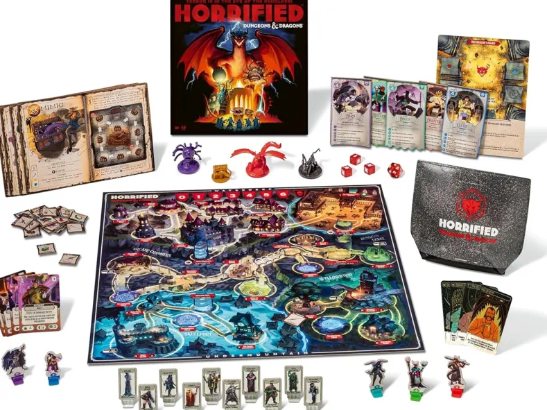 Horrified - Dungeons & Dragons Bordspel