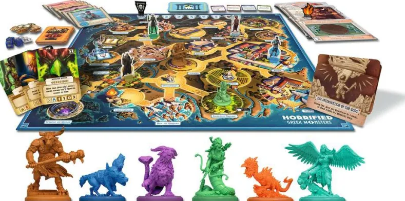 Horrified - Greek Monsters - Bordspel (doos beschadigd)