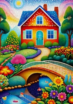 House of Colors Puzzel (1000 stukjes)