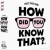 How Did You Know That - Card Game