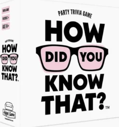 How Did You Know That - Card Game