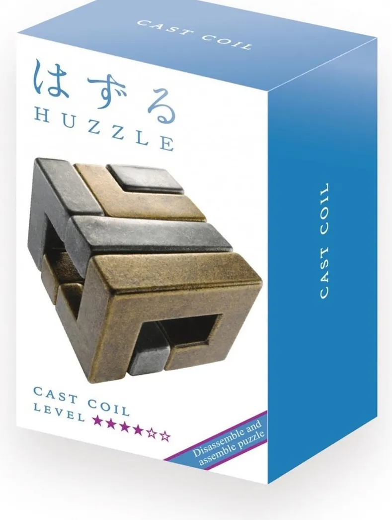 Huzzle Cast Puzzle - Coil (level 4)