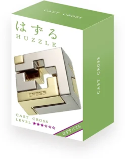 Huzzle Cast Puzzle - Cross (level 3)