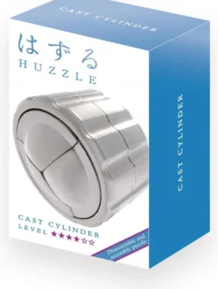 Huzzle Cast Puzzle - Cylinder (level 4)
