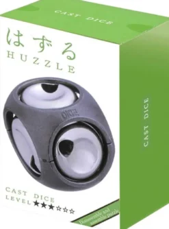 Huzzle Cast Puzzle - Dice (level 3)