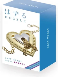 Huzzle Cast Puzzle - Heart (level 4)