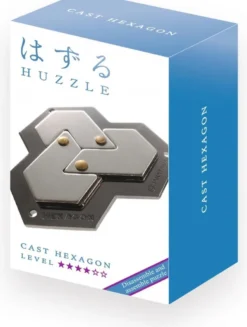 Huzzle Cast Puzzle - Hexagon (level 4)