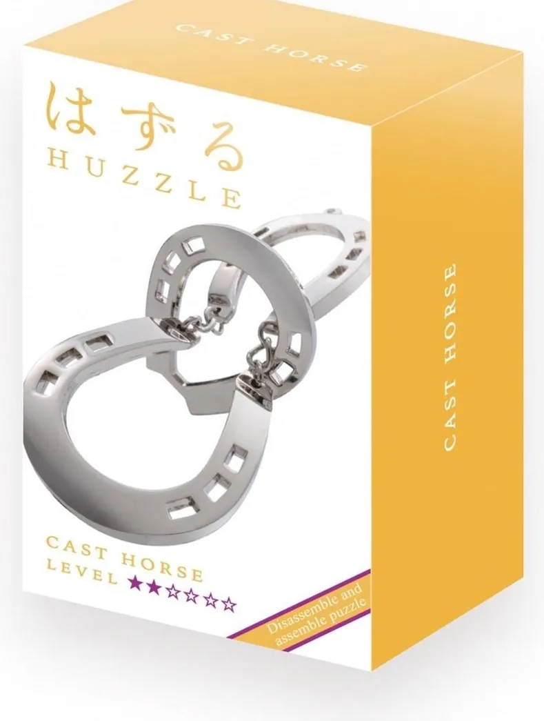 Huzzle Cast Puzzle - Horse (level 2)
