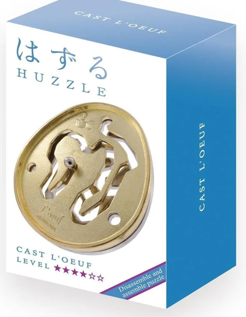 Huzzle Cast Puzzle - L'Oeuf (level 4)