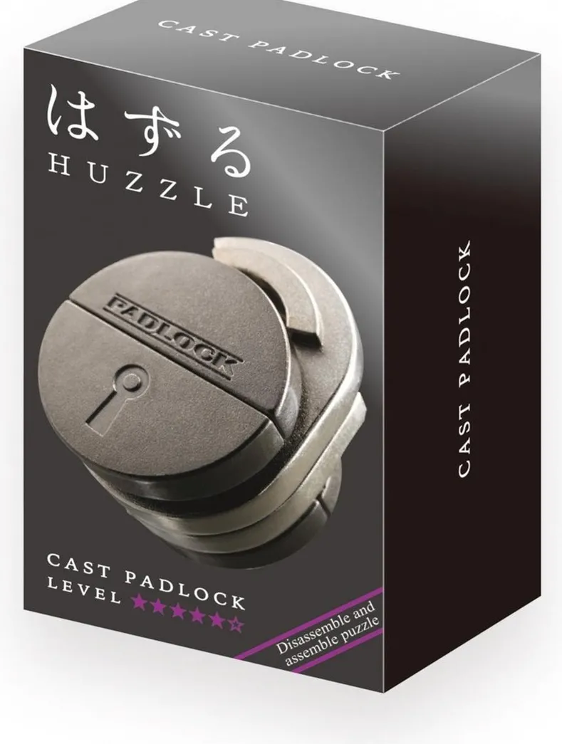 Huzzle Cast Puzzle - Padlock (level 5)