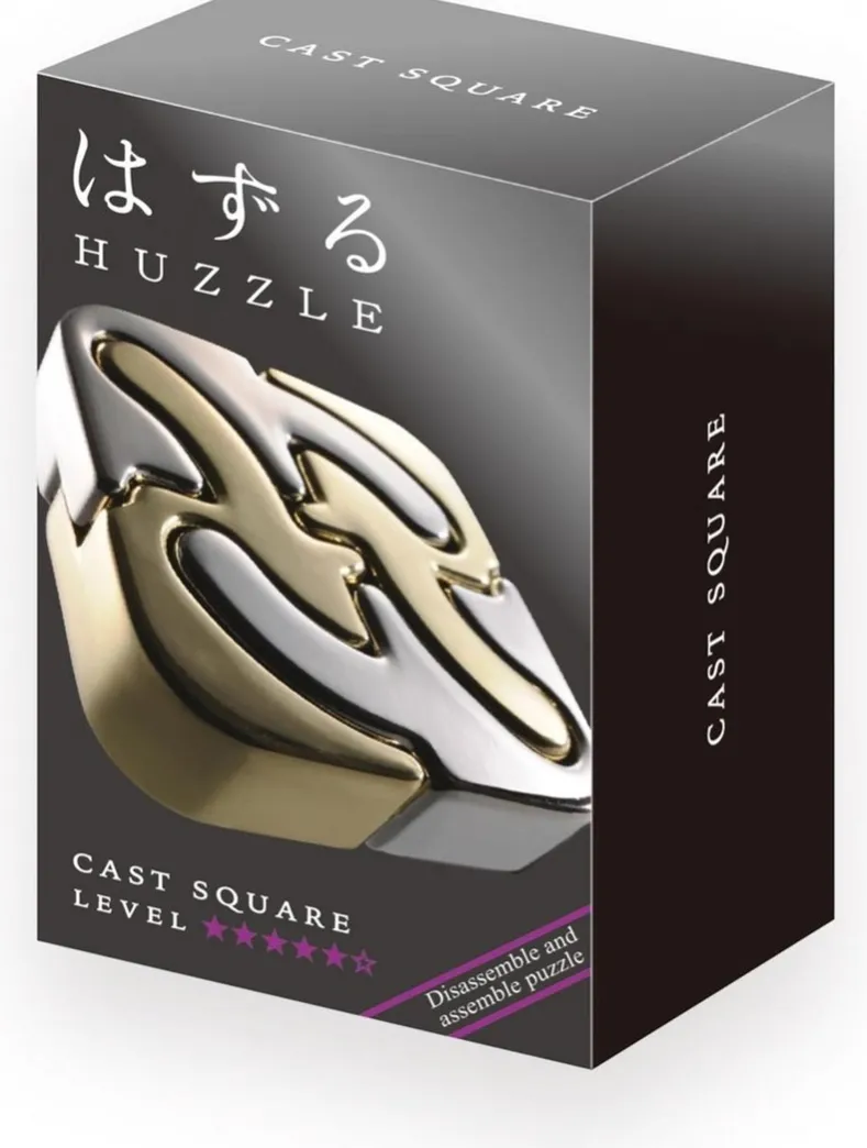 Huzzle Cast Puzzle - Square (level 5)