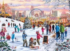 Hyde Park Winter Wonderland Puzzel (1000 stukjes)