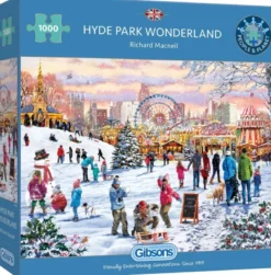 Hyde Park Winter Wonderland Puzzel (1000 stukjes)