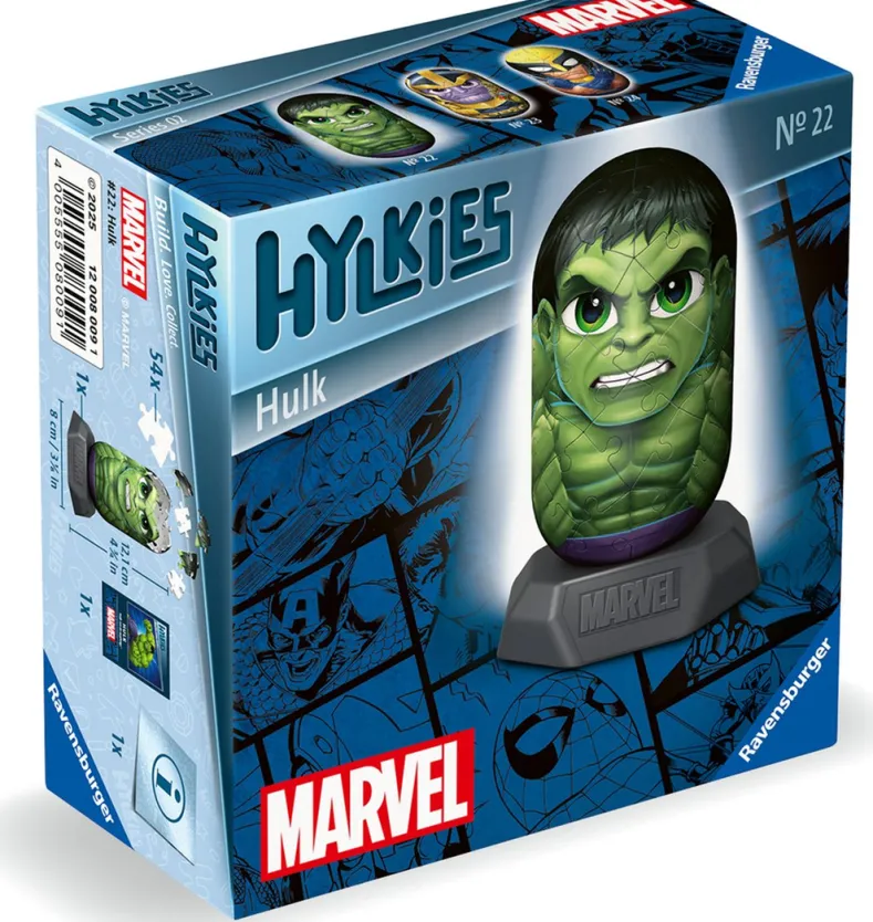 Hylkies - Marvel Hulk 3D Puzzel (54 stukjes)