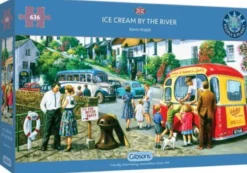 Ice Cream by the River Puzzel (636 stukjes)